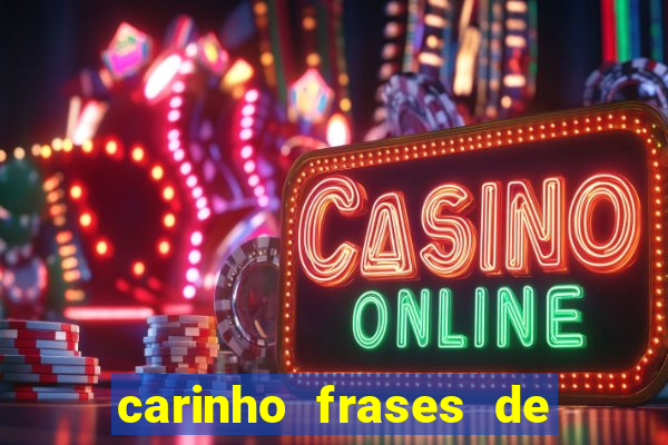 carinho frases de boa noite